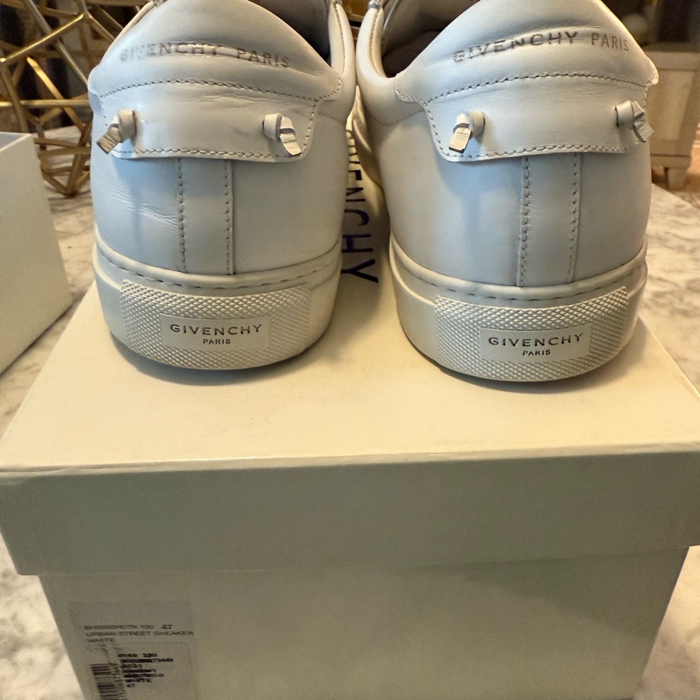 Givenchy White Leather Sneakers - image 2